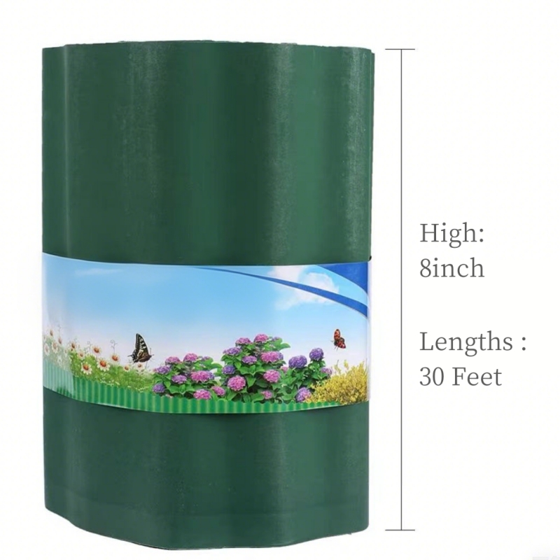 Bordi del paesaggio ondulato in plastica
