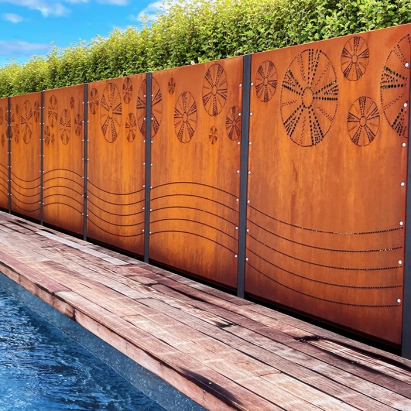 Corten Privacy Panels
