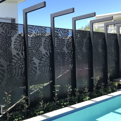 Laser Cut Fence