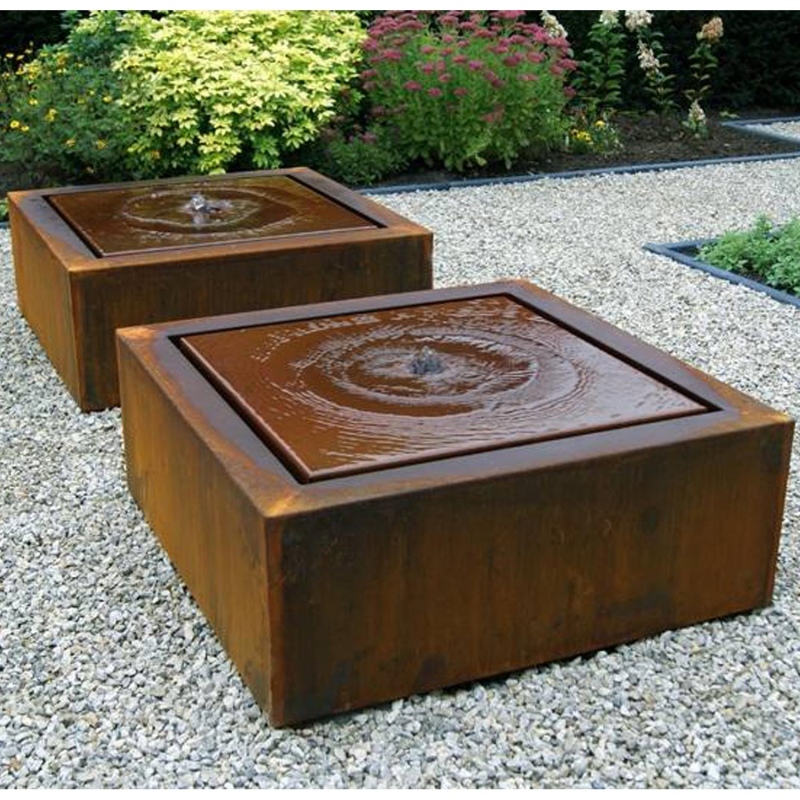 Corten Steel Water Feature