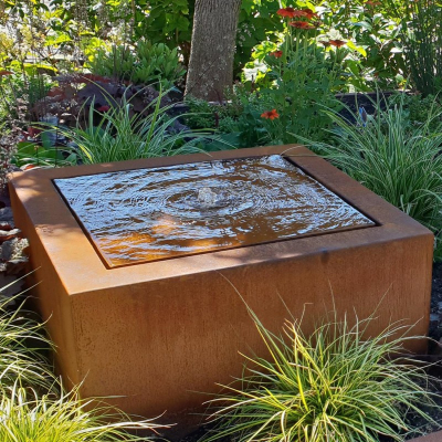 Corten Steel Water Feature