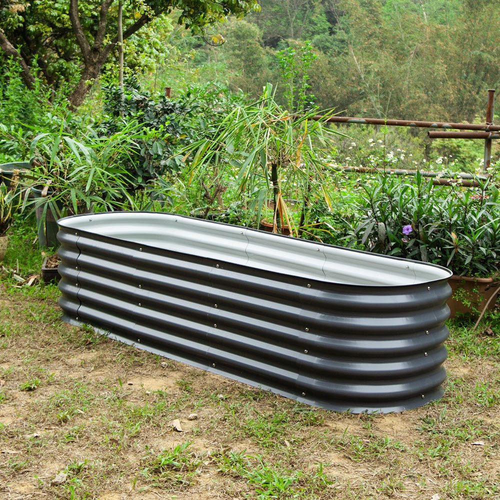 Corrugated Iron Raised Beds Corrugated Iron Raised Beds