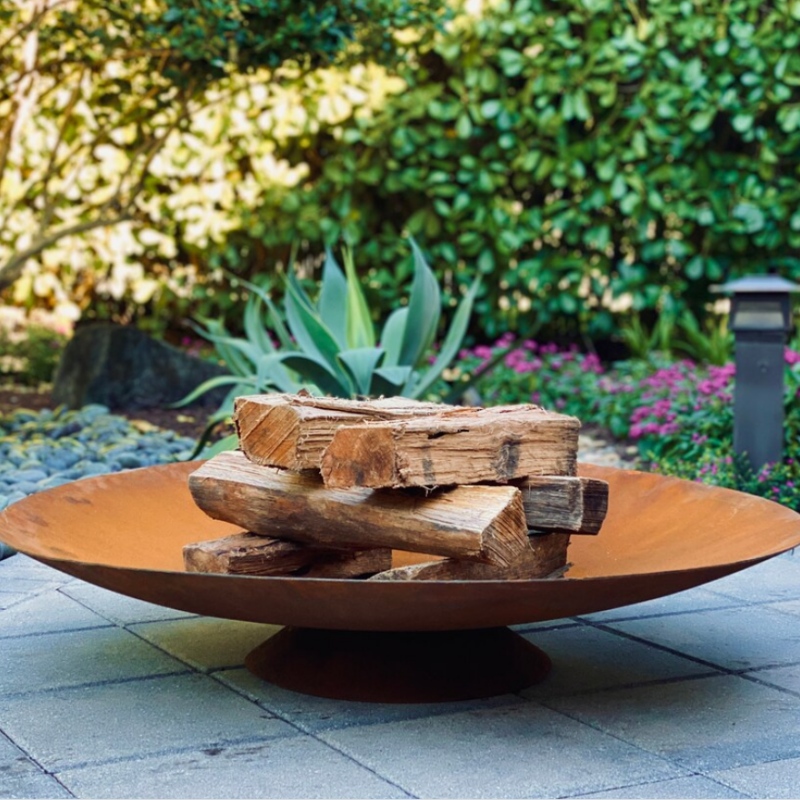 Corten Steel Fire Pit Corten Steel Fire Pit