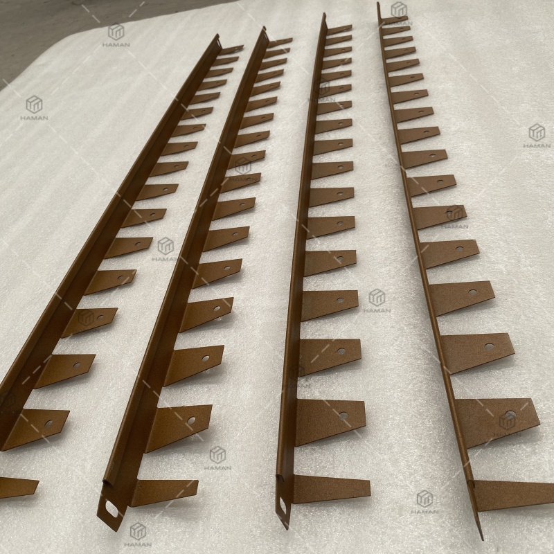 Rusty Steel Garden Edging