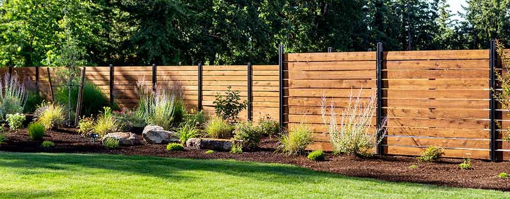 Wood Privacy Screen fencing
