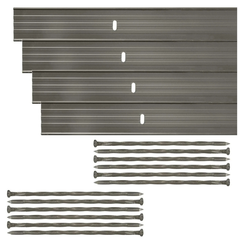 Aluminium-Einfassungsset