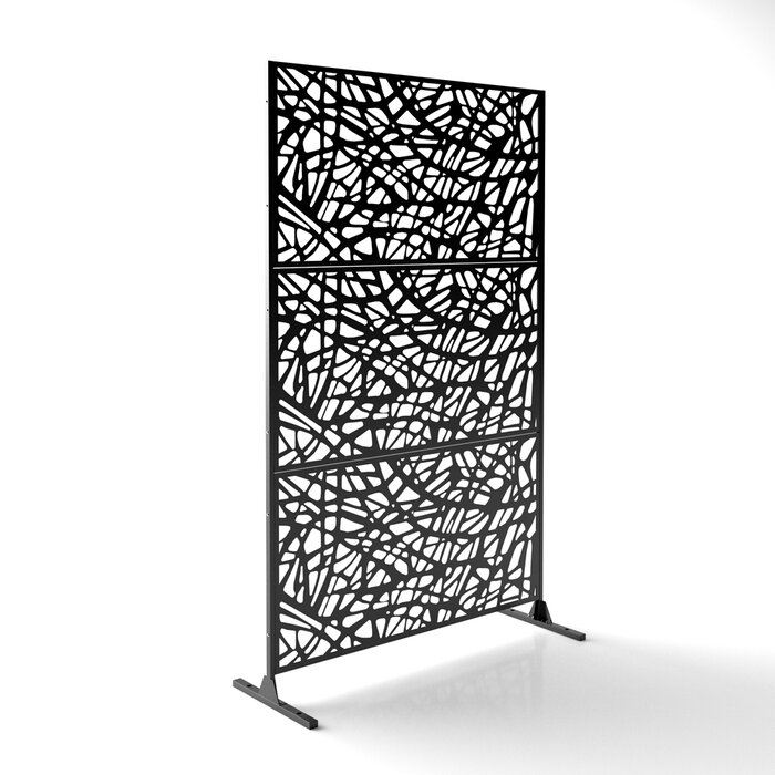 Sichtschutz aus Aluminium