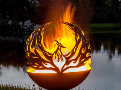 Corten Steel Fire Pits