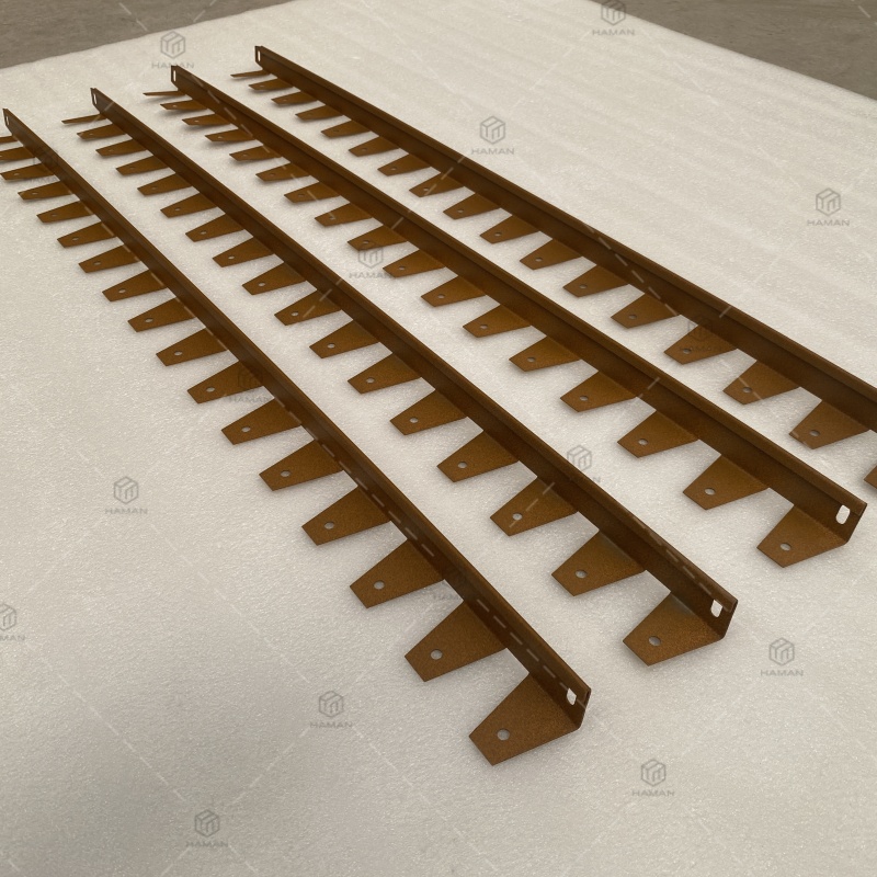 Rusty Steel Garden Edging Rusty Steel Garden Edging