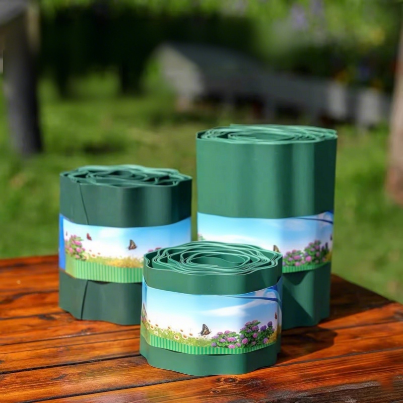 Bordi del paesaggio ondulato in plastica
