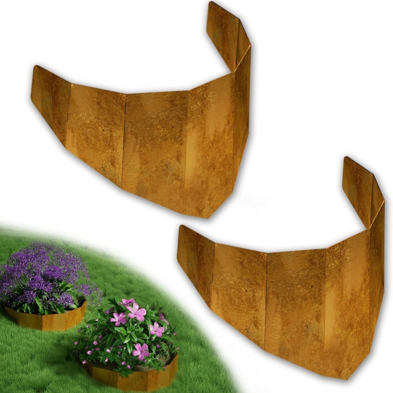 Fioriera in acciaio Corten Hillside