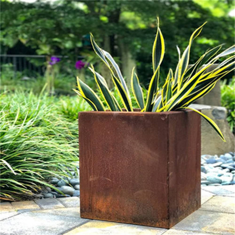 Corten Steel Planter Boxes