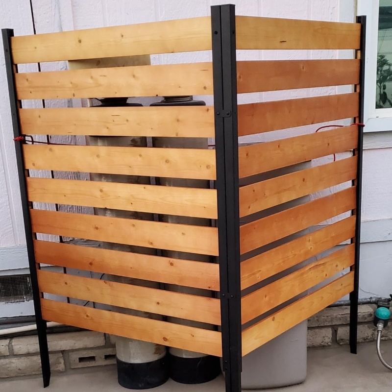 Cedar Wood Privacy Screen