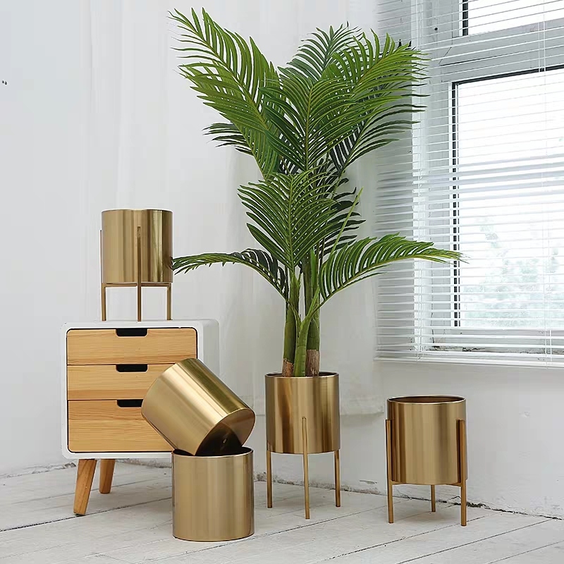 Stainless Steel Planters