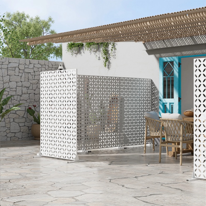 Metal Privacy Panel Screens 