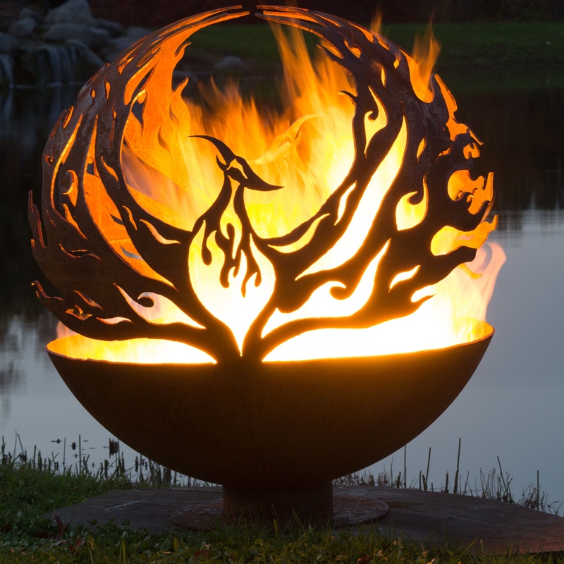 Corten Steel Fire Pits