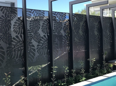 Laser Cut Fence