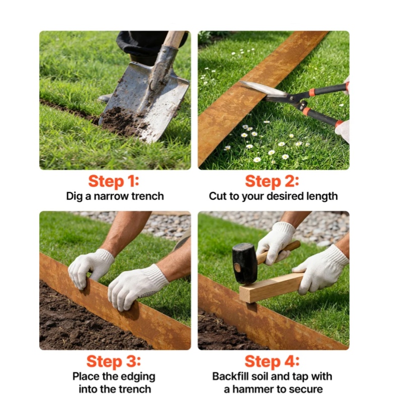 Steel Landscape Edging Manufacturer