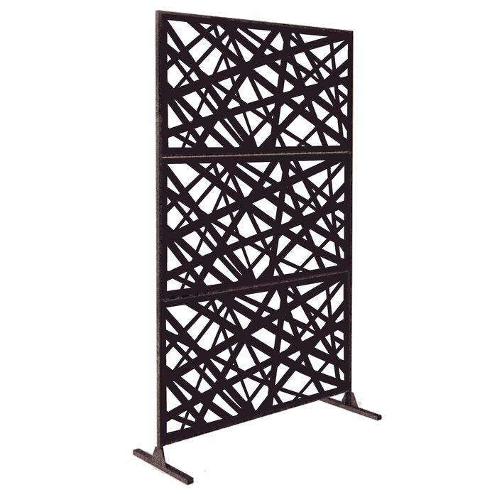 Sichtschutz aus Aluminium