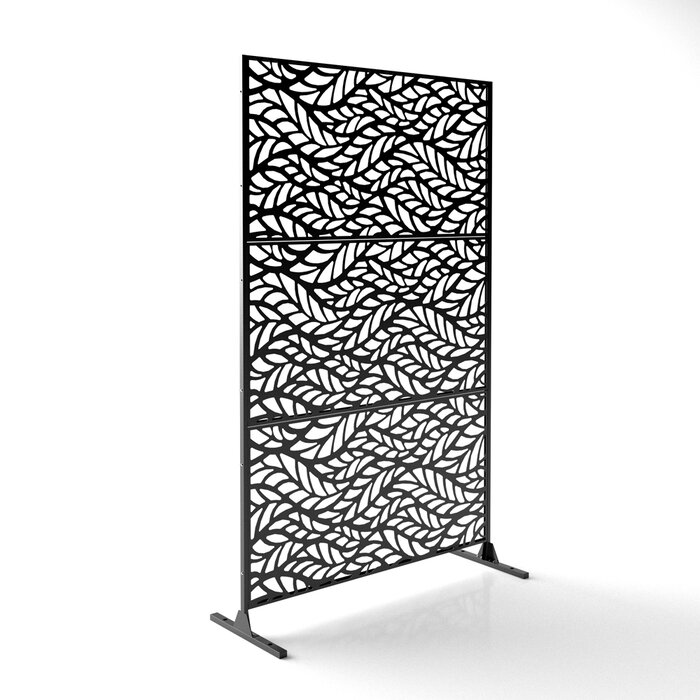 Sichtschutz aus Aluminium