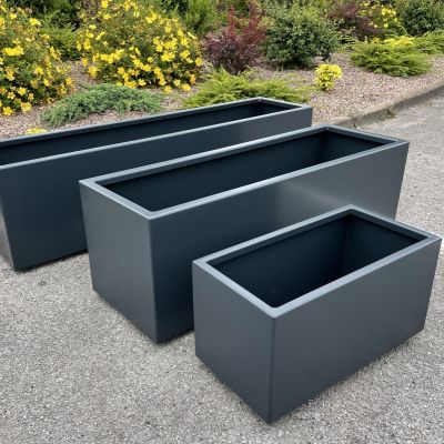 Outdoor Metal Planter Boxes