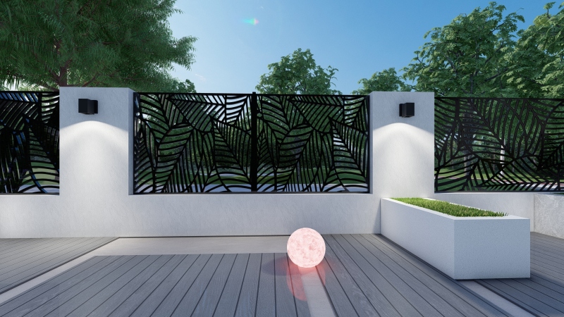 Outdoor Metal Privacy Panels Outdoor Metal Privacy Panels