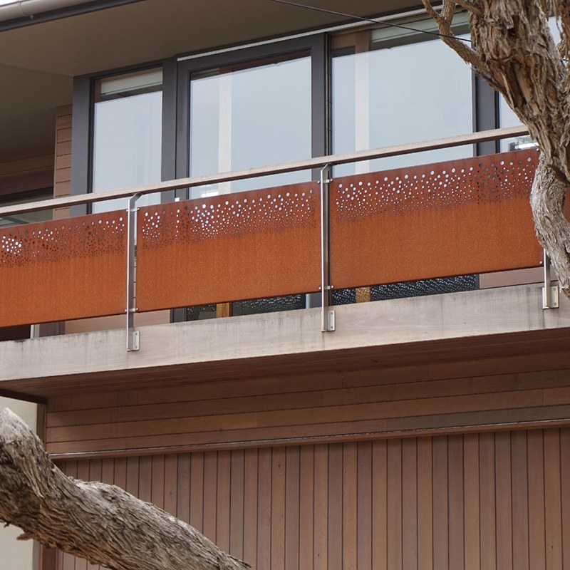 Corten Steel Fence Corten Steel Fence