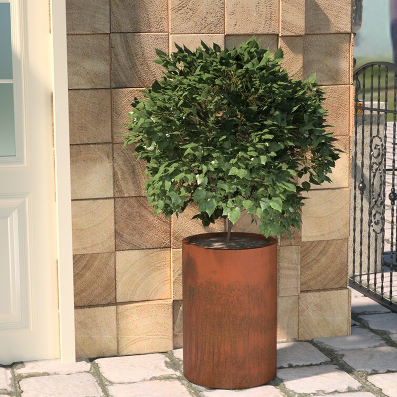 Metal Outdoor Planters Metal Outdoor Planters