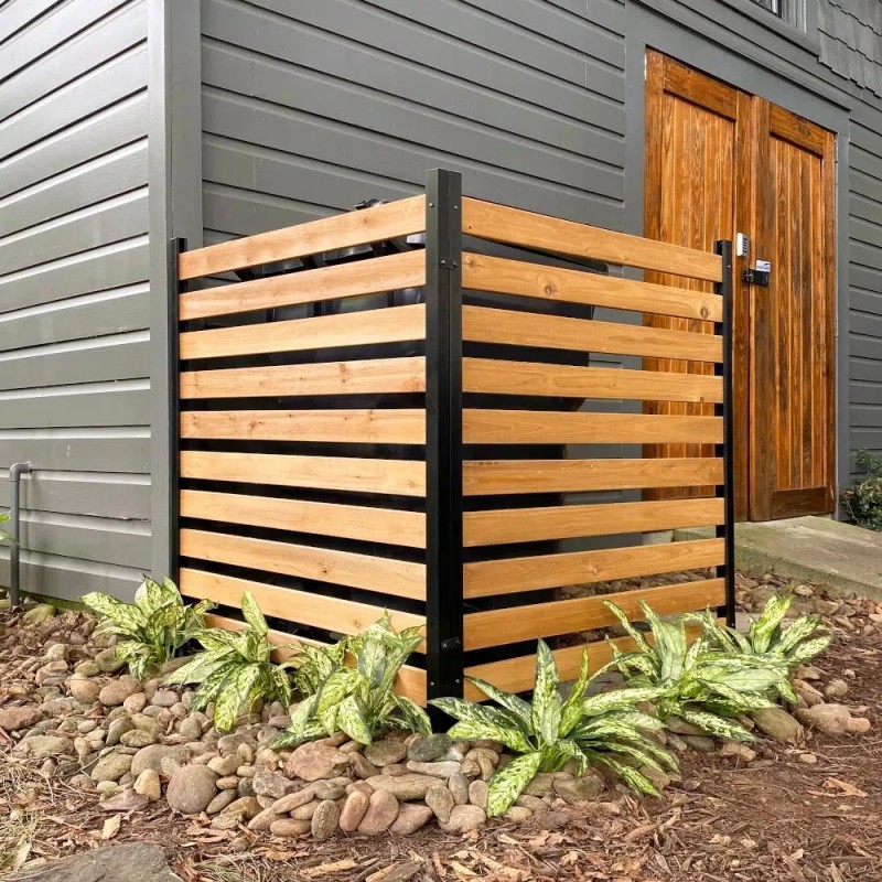 Recinzione per la privacy in legno