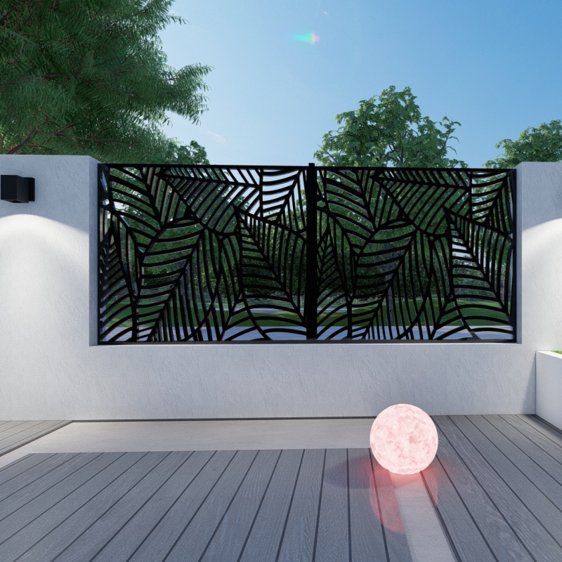 Outdoor Metal Privacy Panels