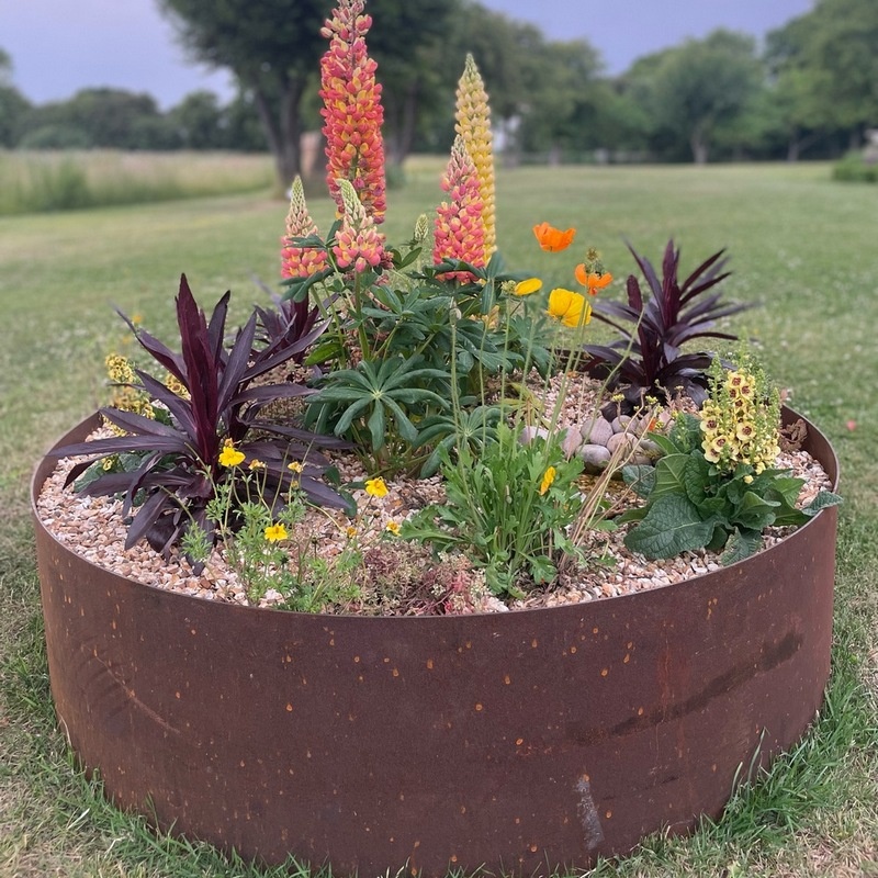 Corten Steel Plant Rings China Factory_China Manufacture_China Supplier ...