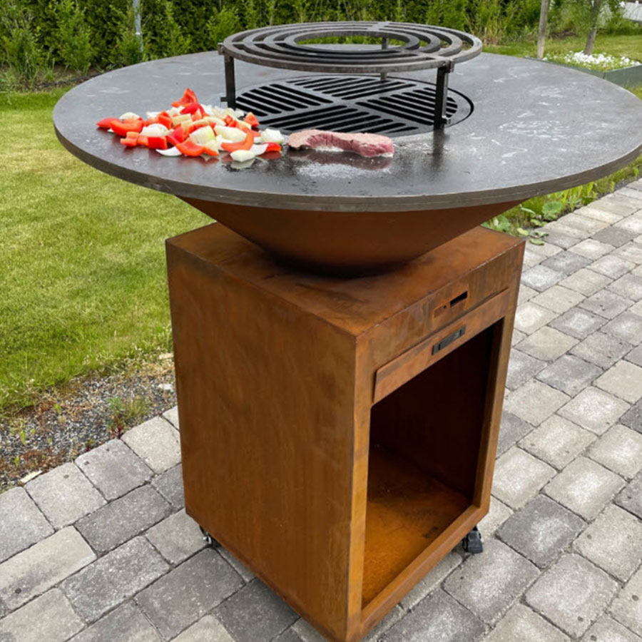 Corten Steel Grills