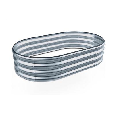 Kit da letto da giardino alzato galvanizzato