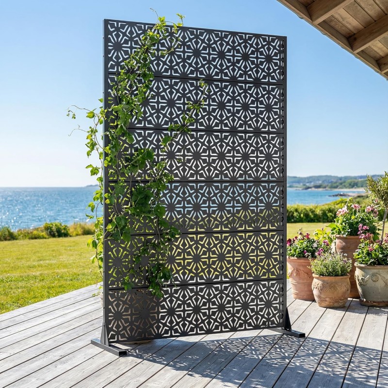 Schermature per la privacy in metallo su misura