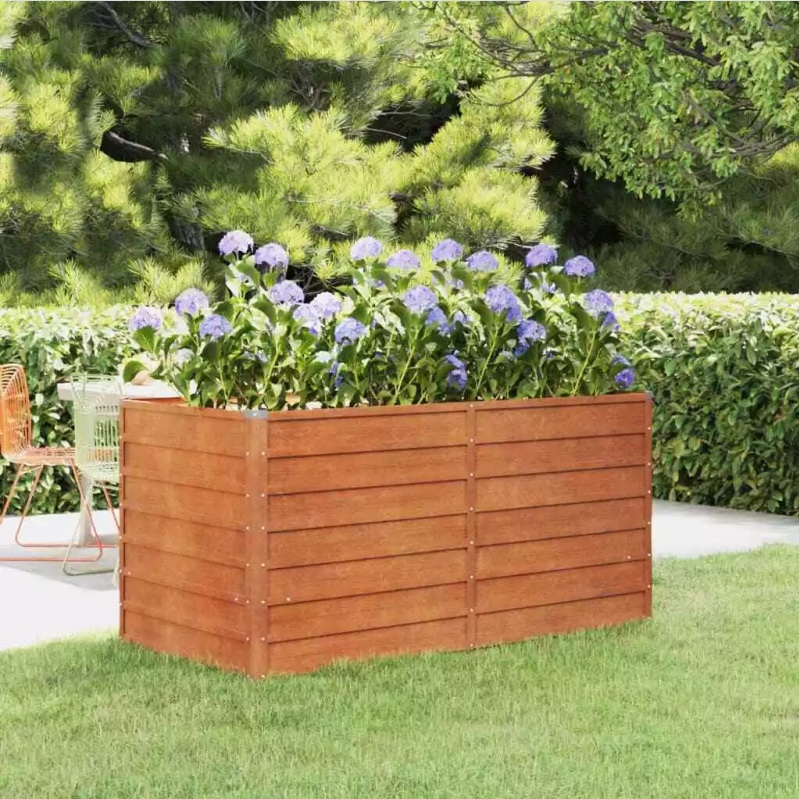 Corten Steel Raised Planter