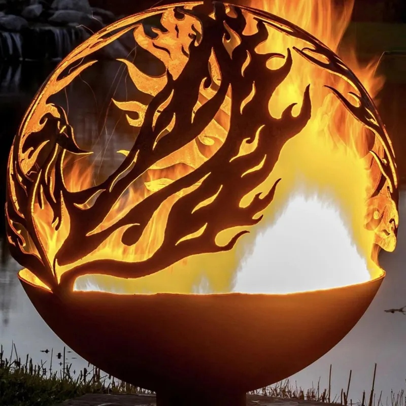 Corten Steel Fire Pits