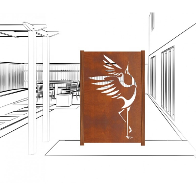 Metal Decorative Privacy Screens
