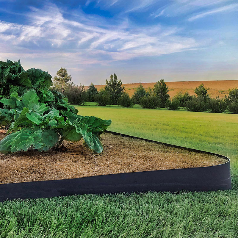 Bordures de pelouse de jardin en acier Corten Bordures de pelouse de jardin en acier Corten