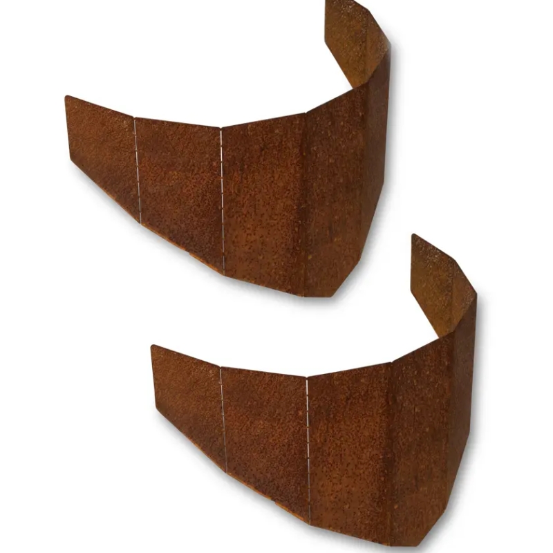 Fioriera in acciaio Corten Hillside