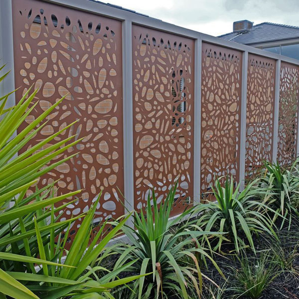 Vallas de acero corten