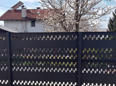 Metal Garden Fence
