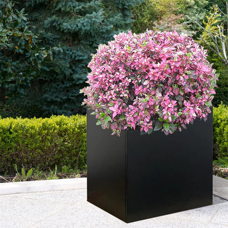 Large Metal Flower Planters