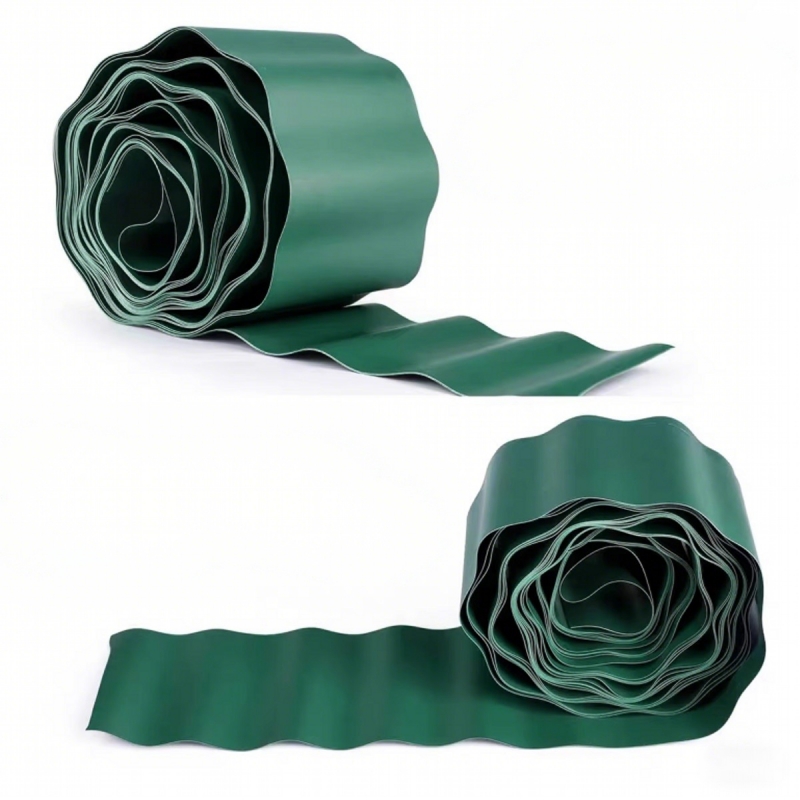 Bordi del paesaggio ondulato in plastica