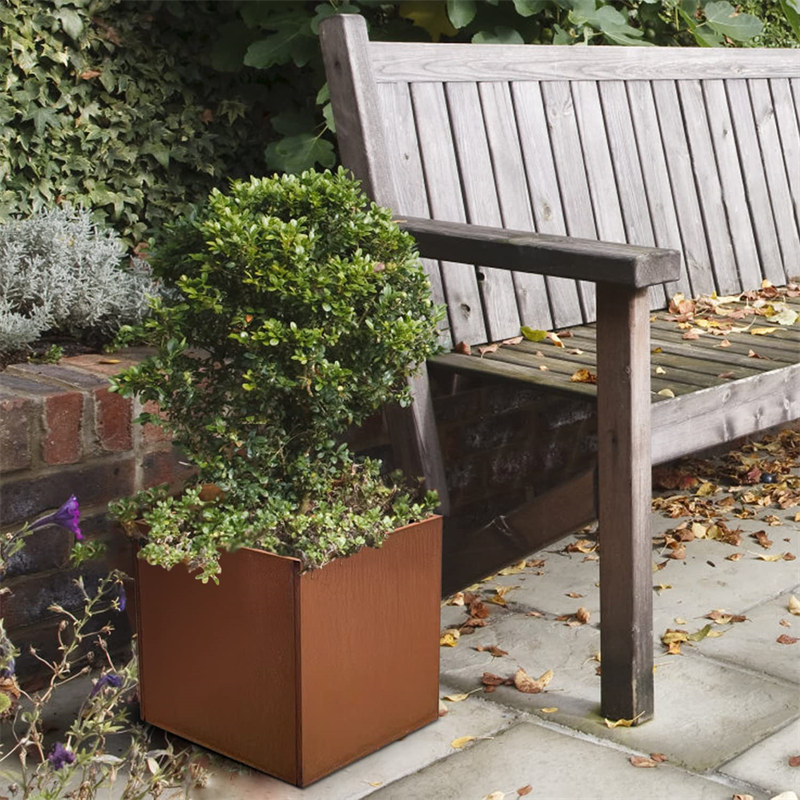 Corten Steel Planter Boxes