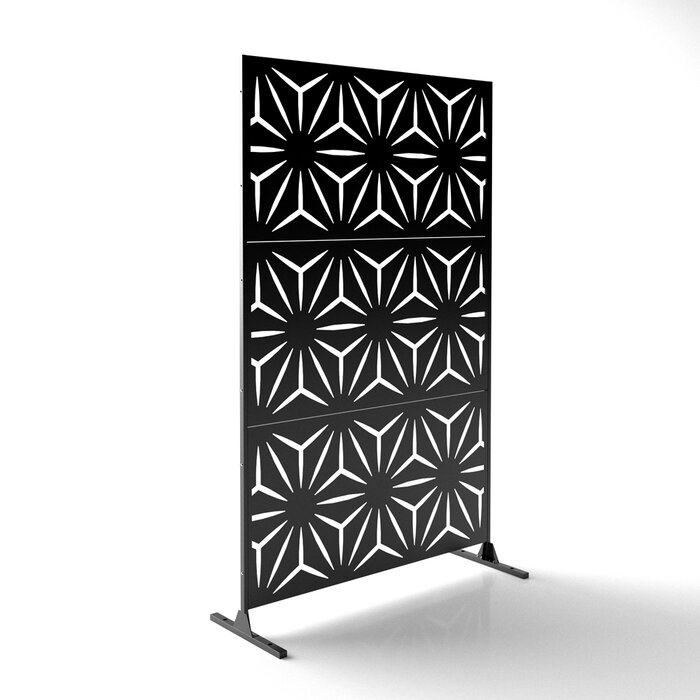 Sichtschutz aus Aluminium