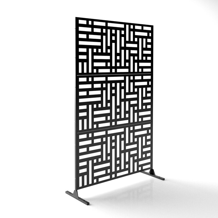 Sichtschutz aus Aluminium