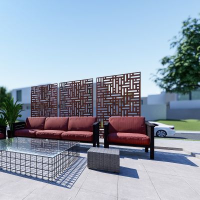 Панели Corten Laser Cut