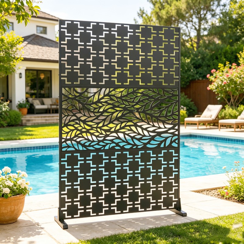 Metal Privacy Screen Metal Privacy Screen