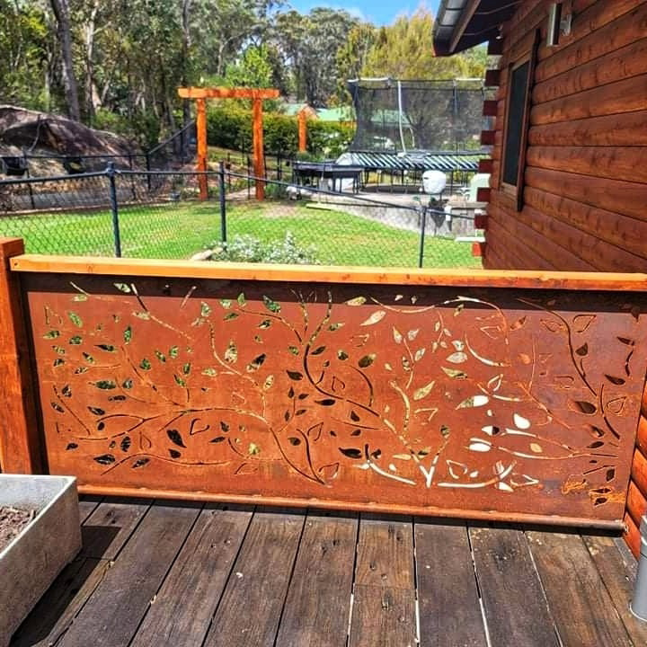 Vallas de acero corten