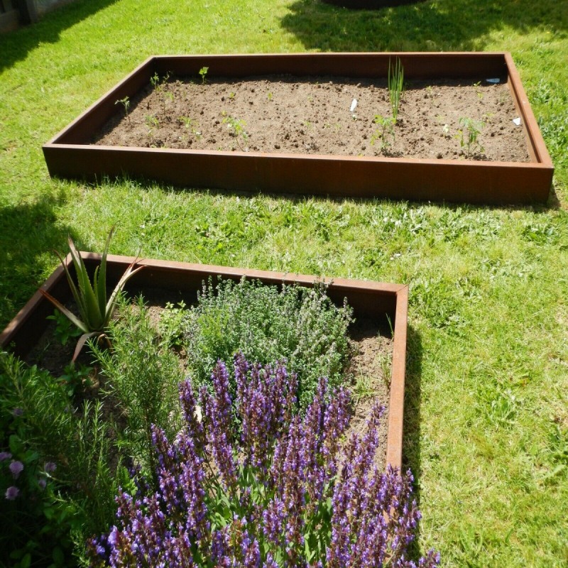 Corten Garden Beds